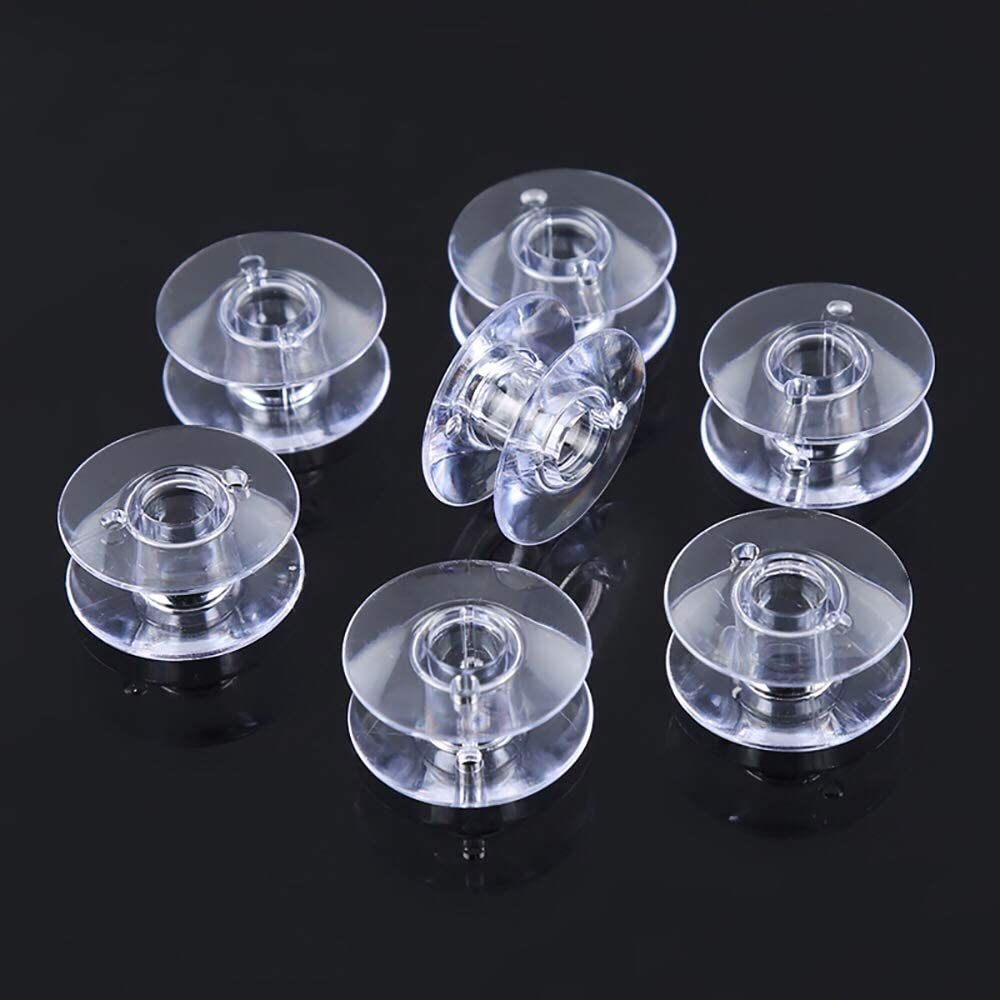 Clear Plastic Sewing Machine Bobbins Class 15, Sewing Bobbins Compatible  For Brother Singer Janome Kenmore Machines Style Sa156 Transparent Bobbins  Spools Embroidery Bobbins Sewing Accessories - Temu Republic of Korea
