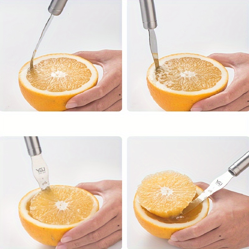 Orange Peeler Stainless Steel Lemon Orange Peeler Practical Fruit  Grapefruit Opener Cutter Kitchen Gadgets For HouseholdSupplies