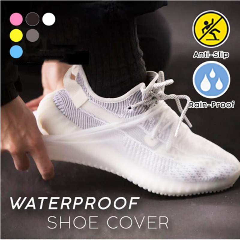 Unisex Protector Cover Outdoor Shoes Non-slip Shoe Cover Washable