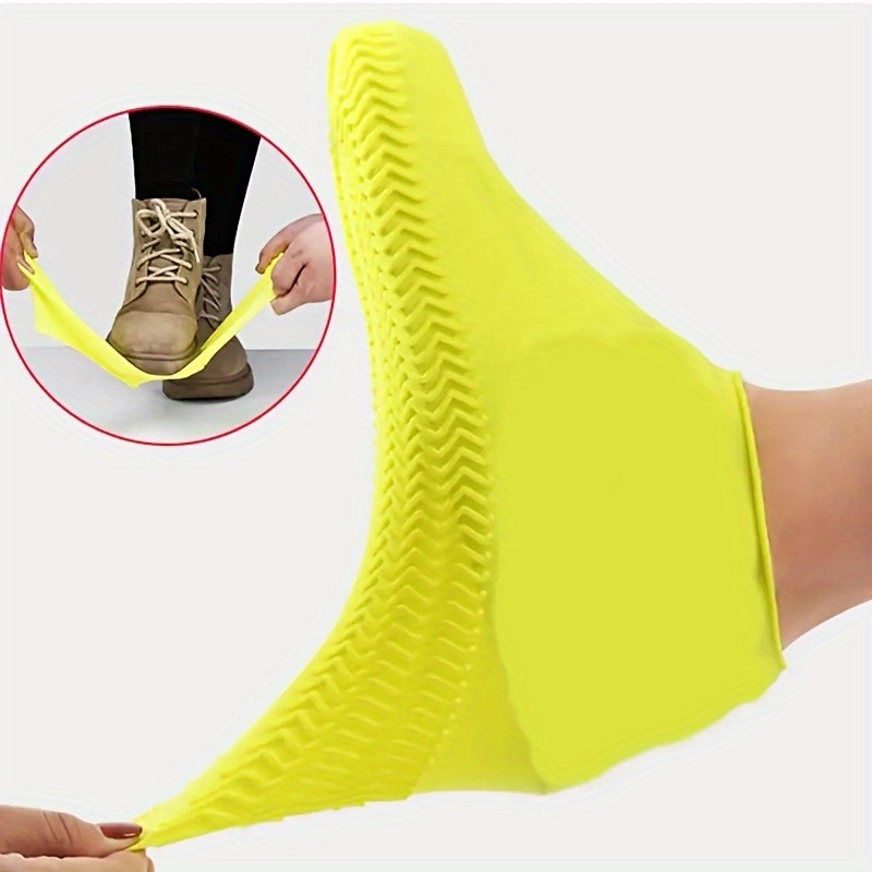 desechable Cubrezapatos , impermeable , resistente al desgaste ,  antideslizante , de plástico pie Funda para doméstico , huéspedes con  estudiantes, Moda de Mujer