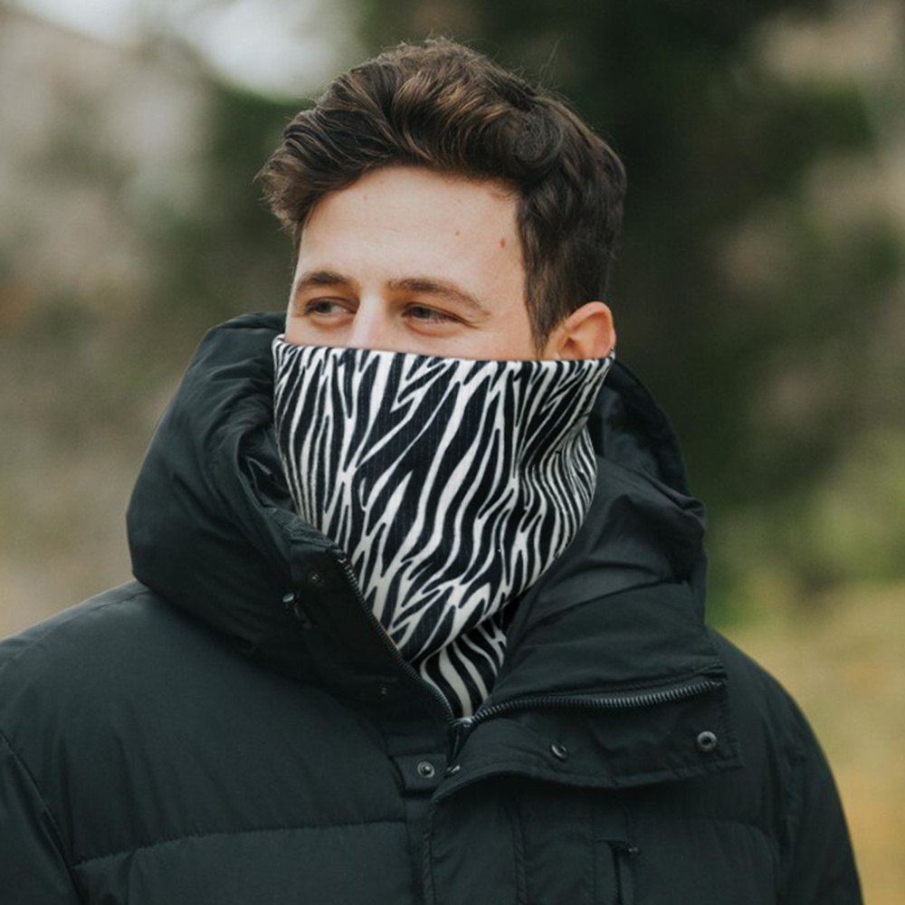 Neck Warmer For Men Women, Winter Neck Gaiter Knit Bandana Face