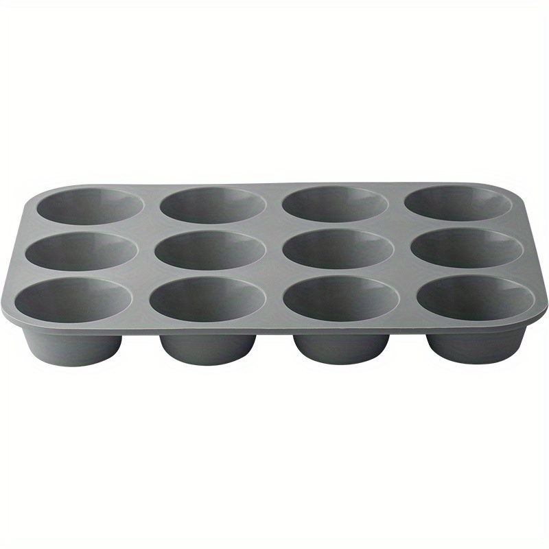 1 Pezzo, Teglia Per Muffin In Silicone, 11,53''x8,66'', Teglia Antiaderente  Per Mini Cupcake, Stampo Per Budino A 12 Cavità, Accessori Per Il Forno, Utensili  Da Forno, Gadget Da Cucina, Accessori Da Cucina 