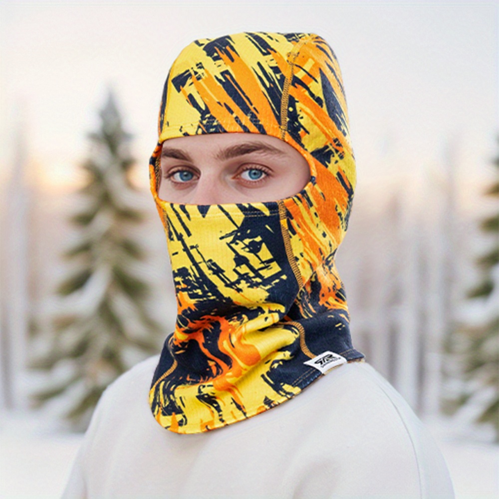 Winter Balaclava Ski Cycling Mask Windproof Thermal Half Face Mask for Men  Women