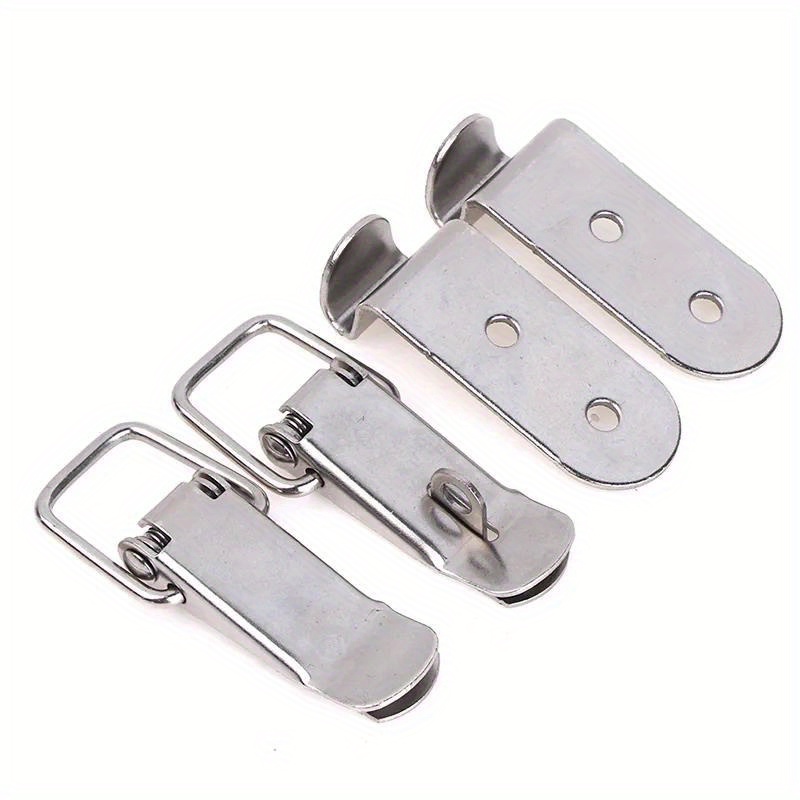 2pcs 90 Degrees Duck Mouth Buckle Hook Lock Stainless Steel Spring Loaded  Draw Toggle Latch Clamp Clip Hasp Latch Catch Clasp - Business, Industry &  Science - Temu Canada