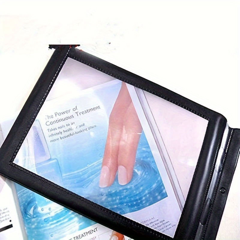 3X A4 Full Page Magnifying Glass for Elderly Reading Tool
