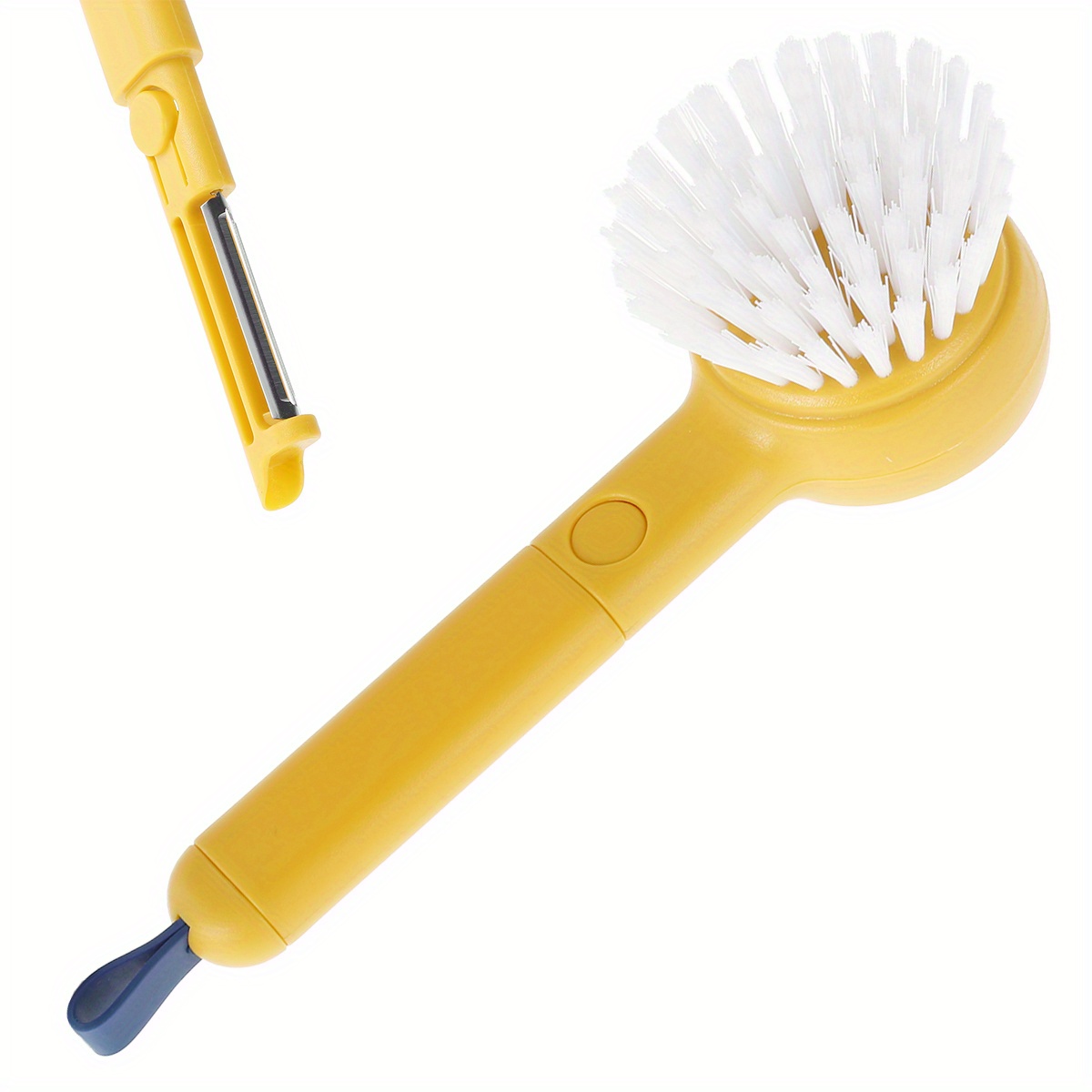 White Fruit And Vegetable Cleaning Brush