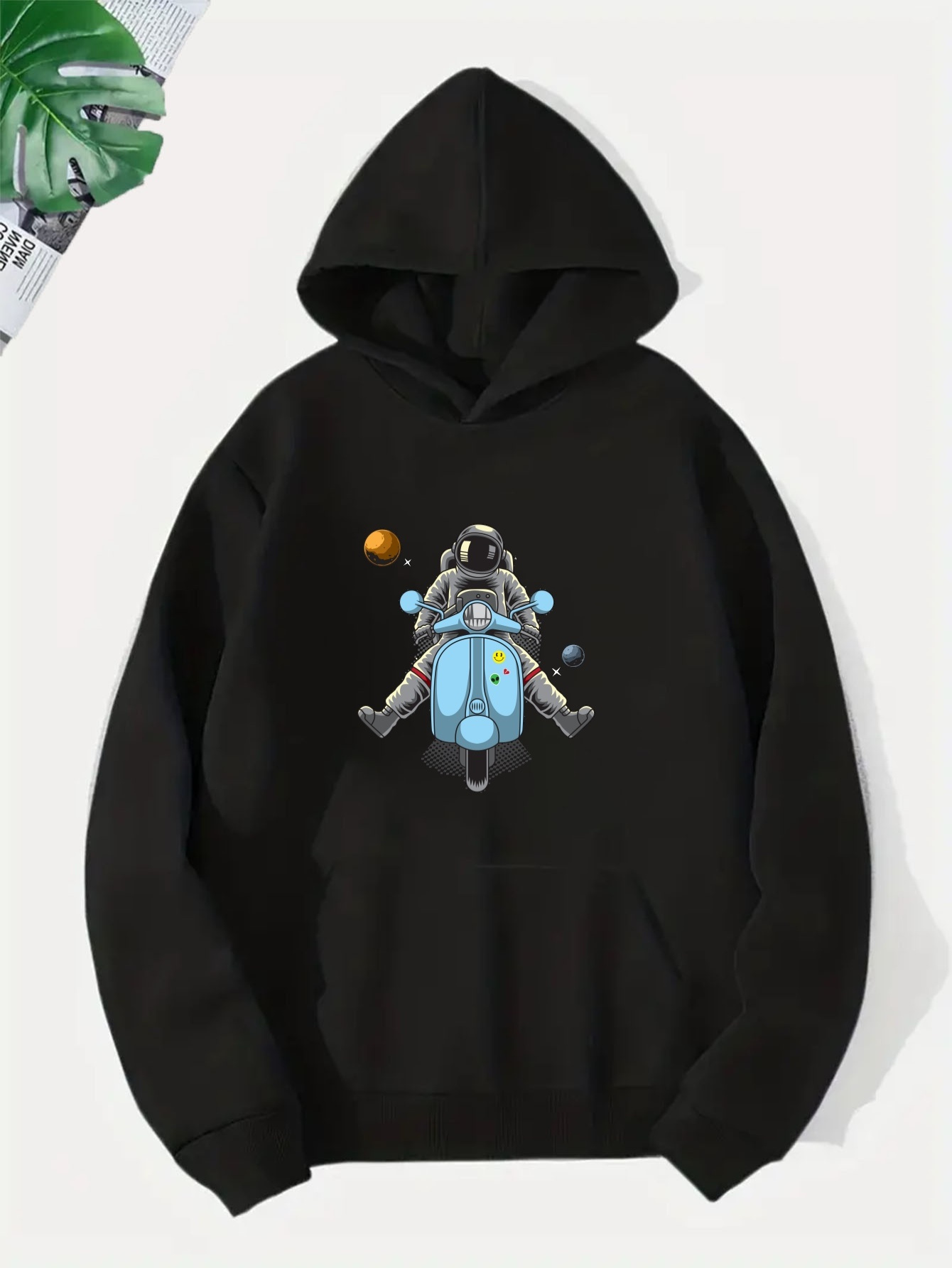 Nasa print online hoodie