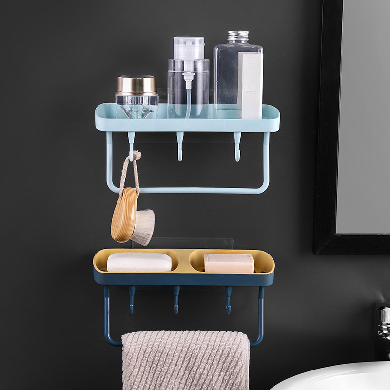 1pc Multifunctional Rectangular Wall-mounted Drain Bathroom