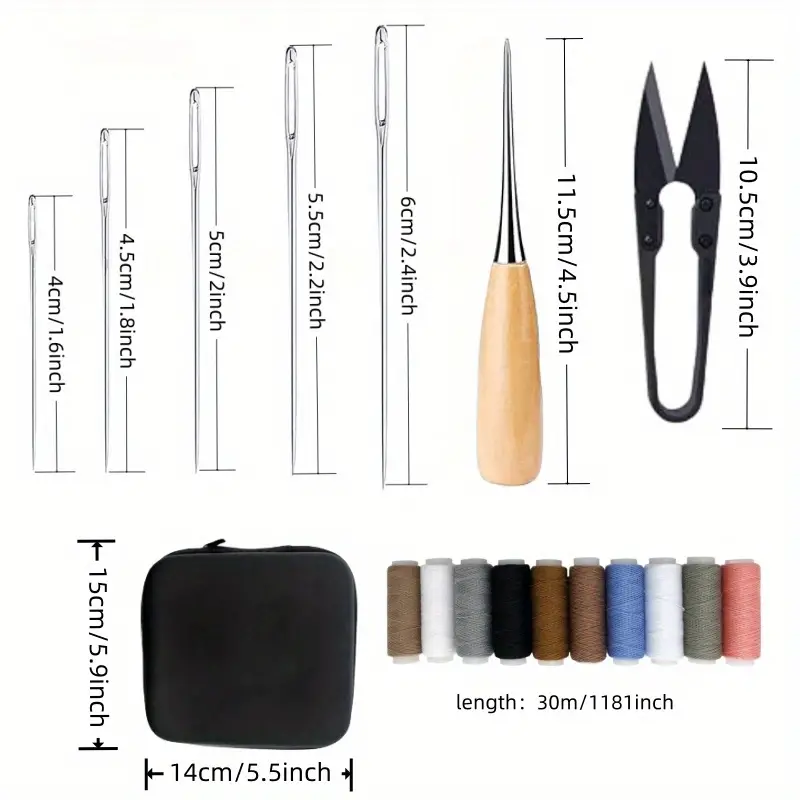 Leather Sewing Kits Leather Work Tools Supplies Leather Work - Temu