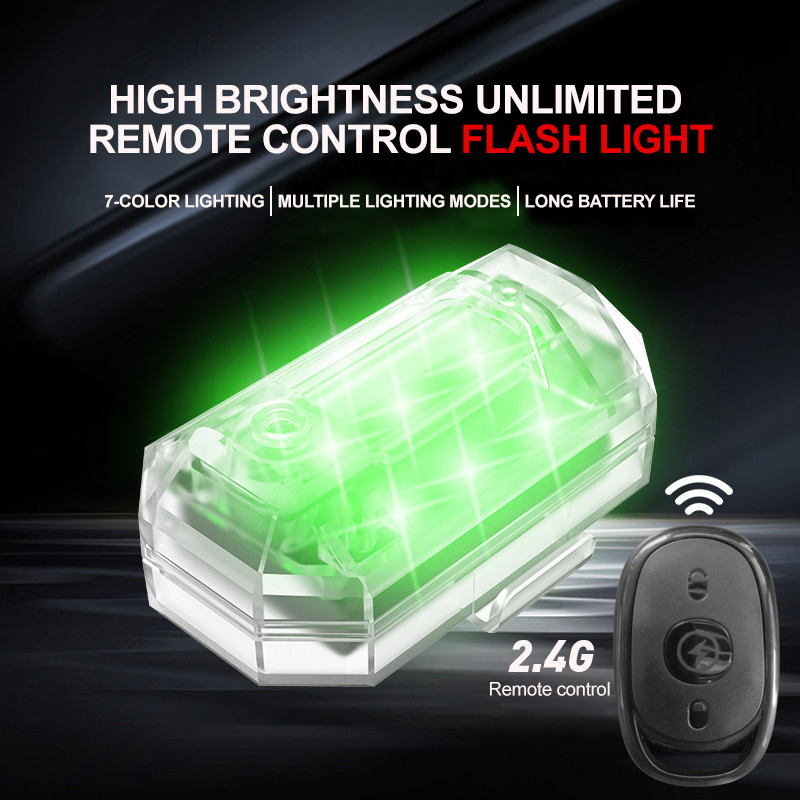 High brightness 7 color Wireless Led Flashing Anti collision - Temu