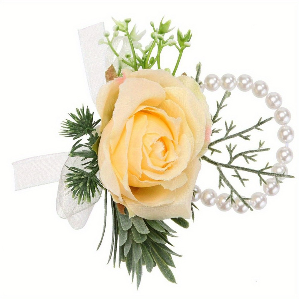 Rose Royal Wrist Corsages For Prom wrist Corsages For - Temu