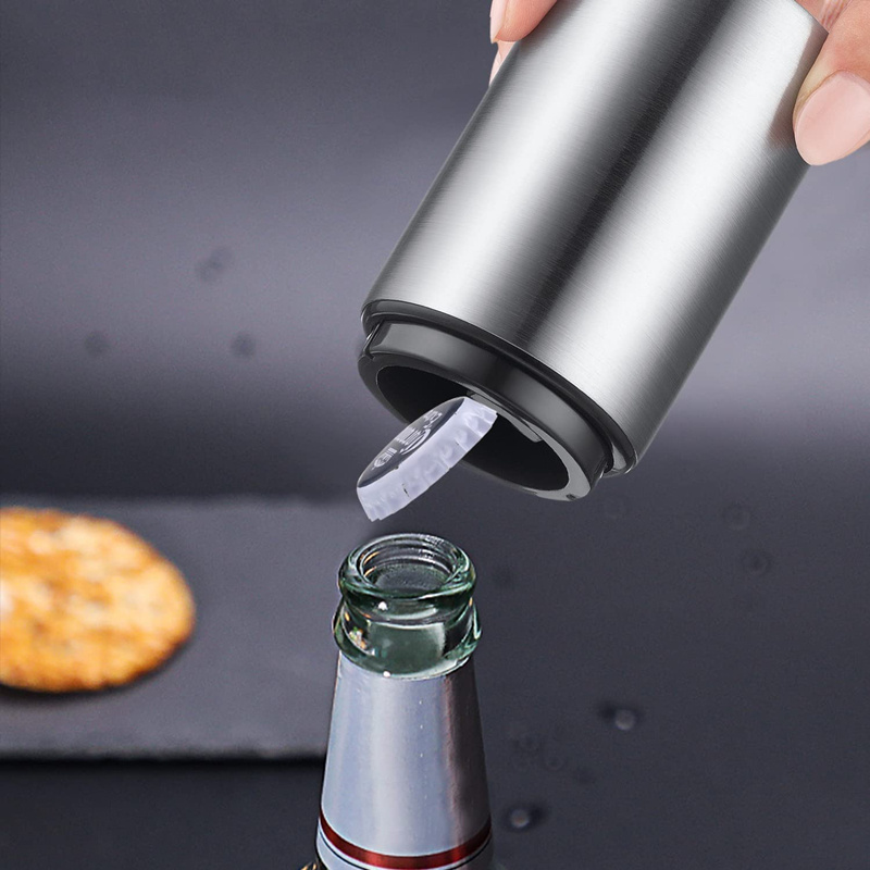 Stainless Steel Multifunctional Can And Jar Opener For Outdoor Camping And  Beer Bottle Opener - Temu