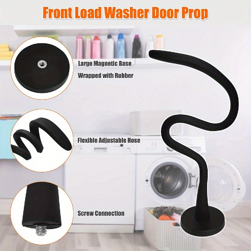 Charge frontale Laveuse Porte Prop Support magnétique, machine à laver  Porte bouchon de porte Sauvez votre laveuse