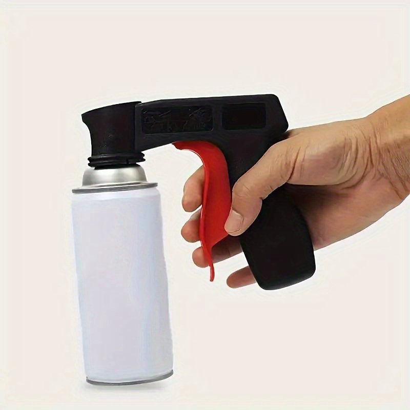portable power assisted spray gun with self spraying paint compatible handle for automotive painting details 7