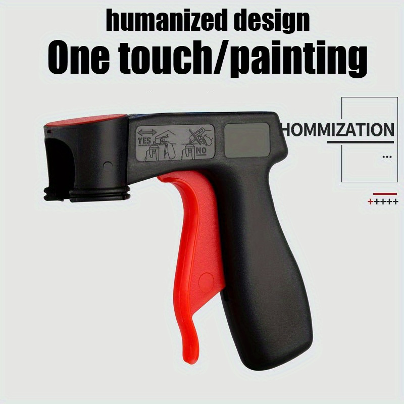portable power assisted spray gun with self spraying paint compatible handle for automotive painting details 8