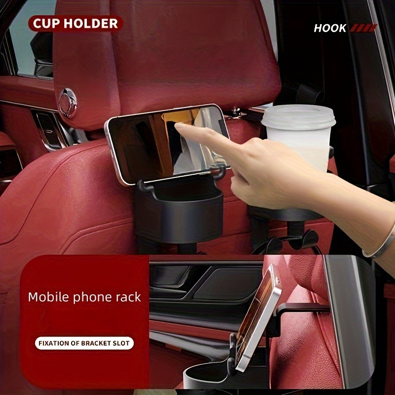 Car Seat Hanger Tissue Cup Holder Armrest Box Storage Organizer