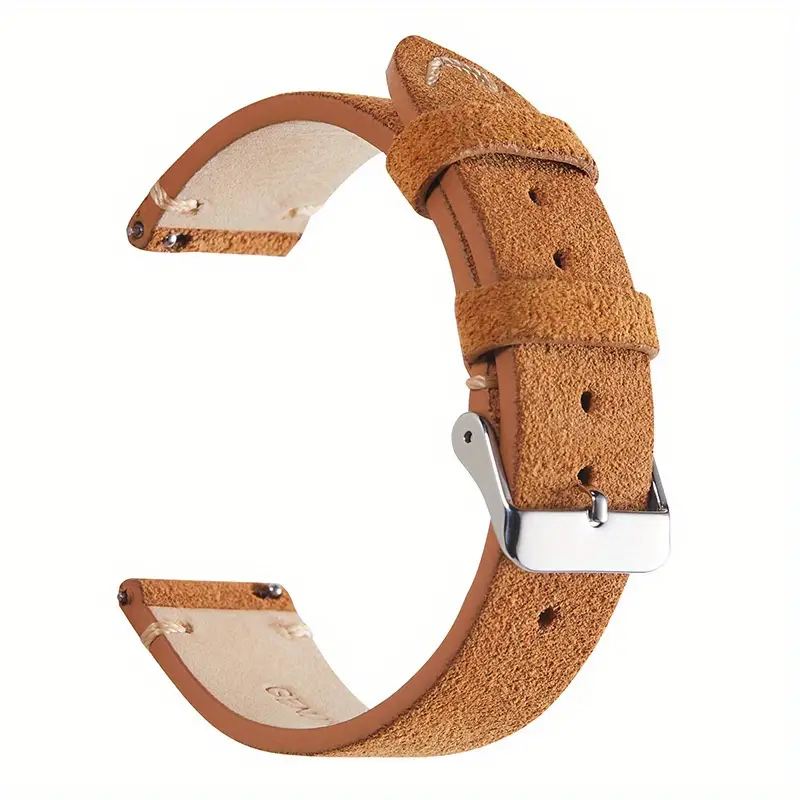 20/22mm Cinturini In Pelle Scamosciata A Rilascio Rapido Universale,  Cinturino Vintage Per Uomo, Cinturino Per Smartwatch - Temu Switzerland