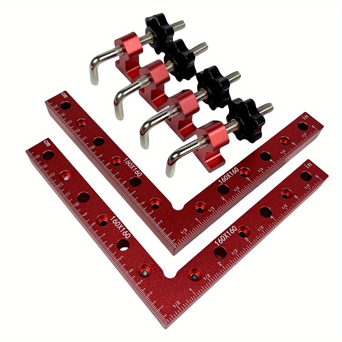 90 Degree Positioning Squares Clamp Set – Loveliving