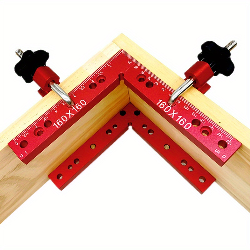 Aluminum Alloy 90 Degree Positioning Squares Right Angle Clamps Corner  Clamp Carpenter Tool for Woodworking Picture Frame Box Cabinets Drawers  2pcs Squares(140mm/5.5)+ 4sets Clamp Block, Angle Clamps -  Canada