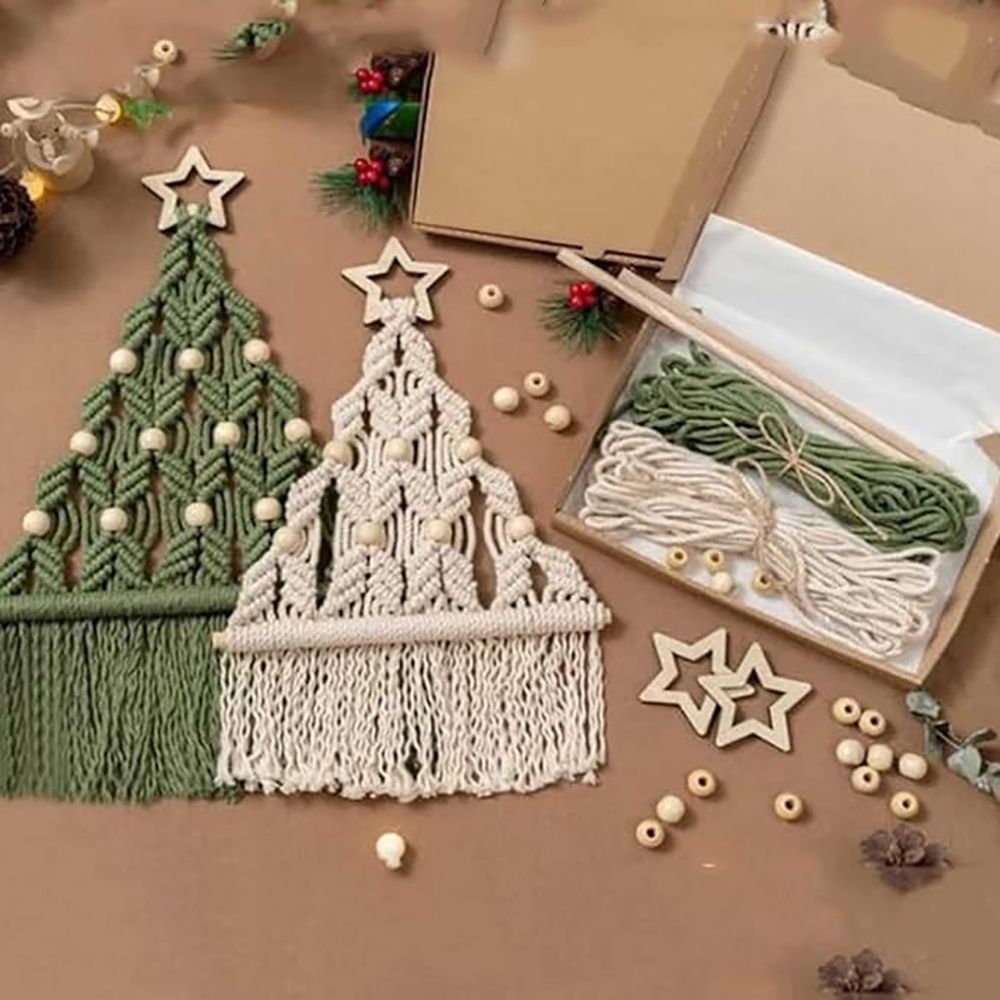 Christmas Ornament Kit Bohemian Christmas Macrame - Temu