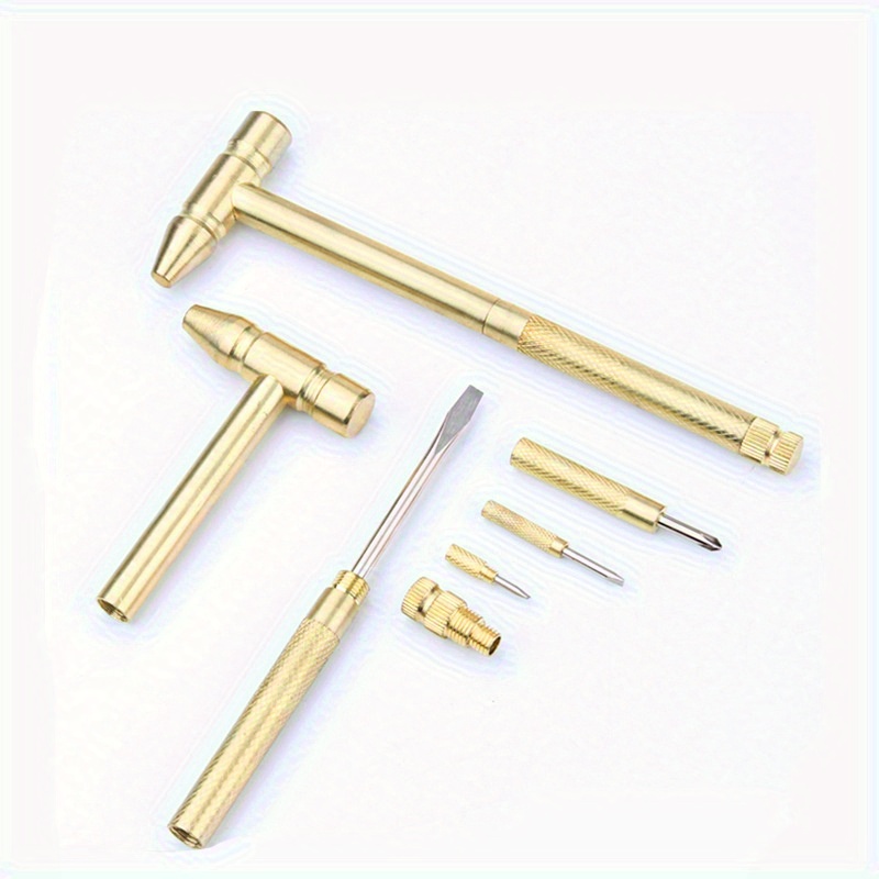 Multifunctional Small Hammer Copper Plated Hammer With Small - Temu