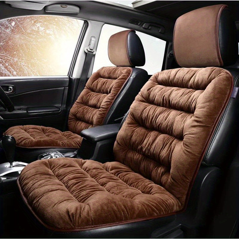 1 PC Car Seat Cover, Plush Car Seat Cushion Automotive Cushion