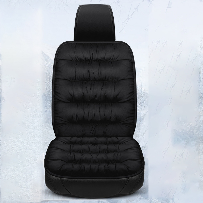 Car Seat Covers Car Plush Seat Cushion Comfortable Protection Pad Winter  Warm Car Seat Cushion Car Accessories - Temu