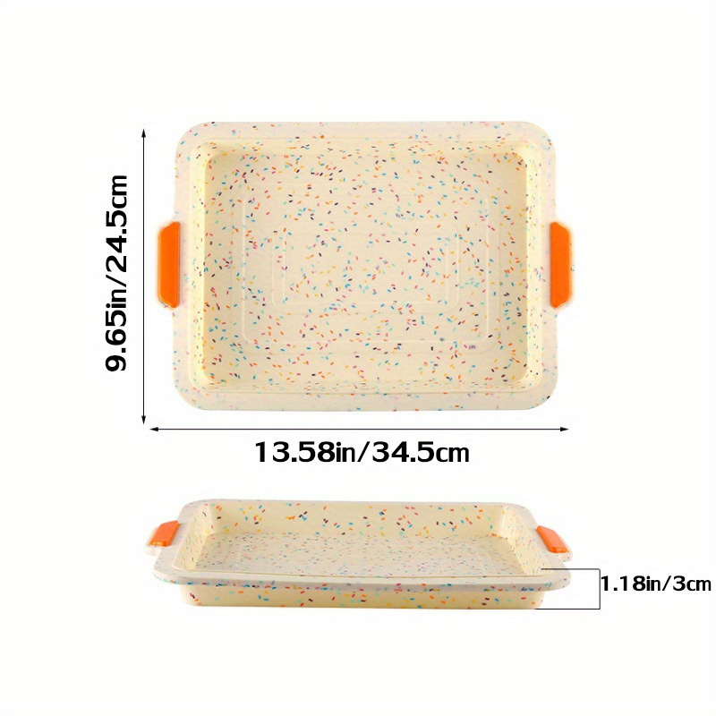 1pc Silicone Toast Cake Pans Rectangle Flower Shaped Cake Baking Pan Baking  Tool Toast Pan Cake Mold - AliExpress