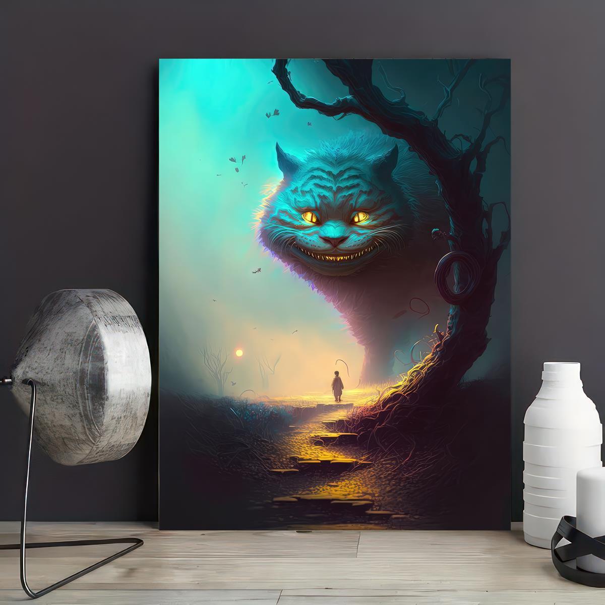 Art Posters, Cheshire Cat Print