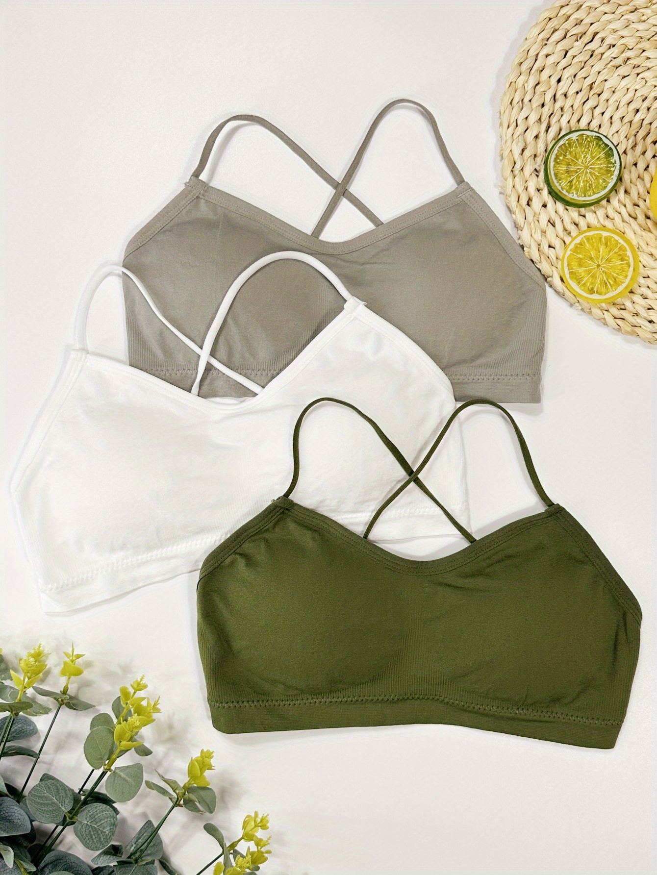 Girls Seamless Camisole Bralettes Cute Girl Popular Style - Temu Philippines