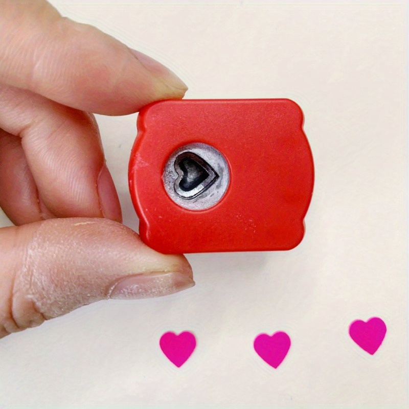 Heart Hole Punch DIY Embossing Device Children's Embossing Machine Manual  Pap Cq