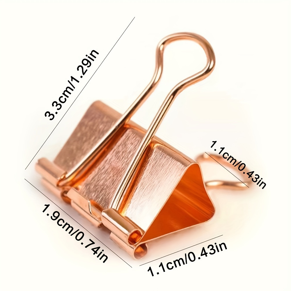 Binder clips clearance copper