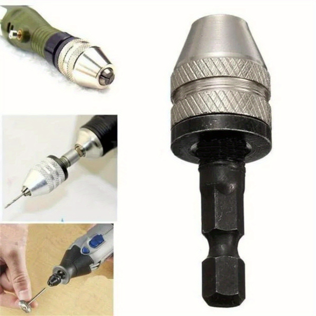 Mandrin de forage sans clé tournevis impact driver adaptateur