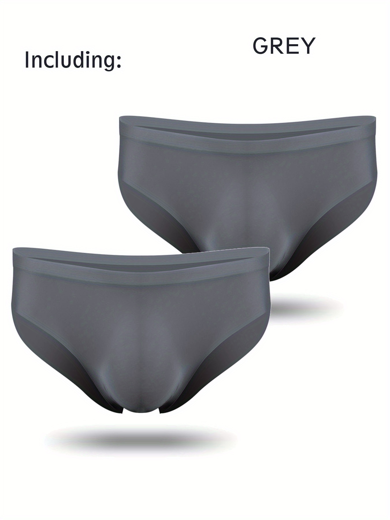 Koszal Underwear Elastic Design Various Printing Men Simple Stretchy Soft  Underpant for Home 