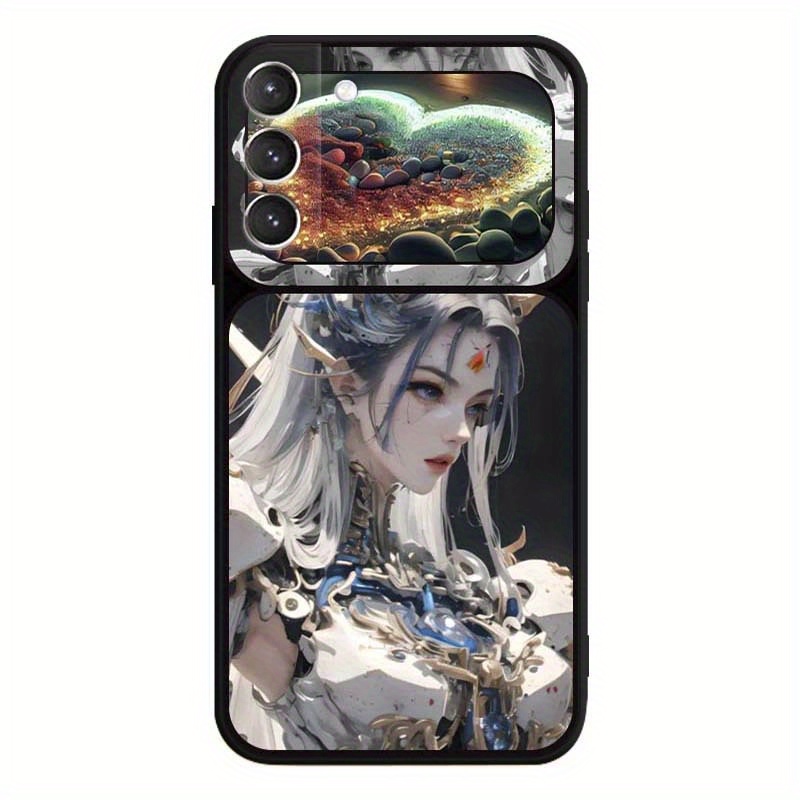 Anime Girl Tpu Soft Protective Phone Case Samsung Temu United