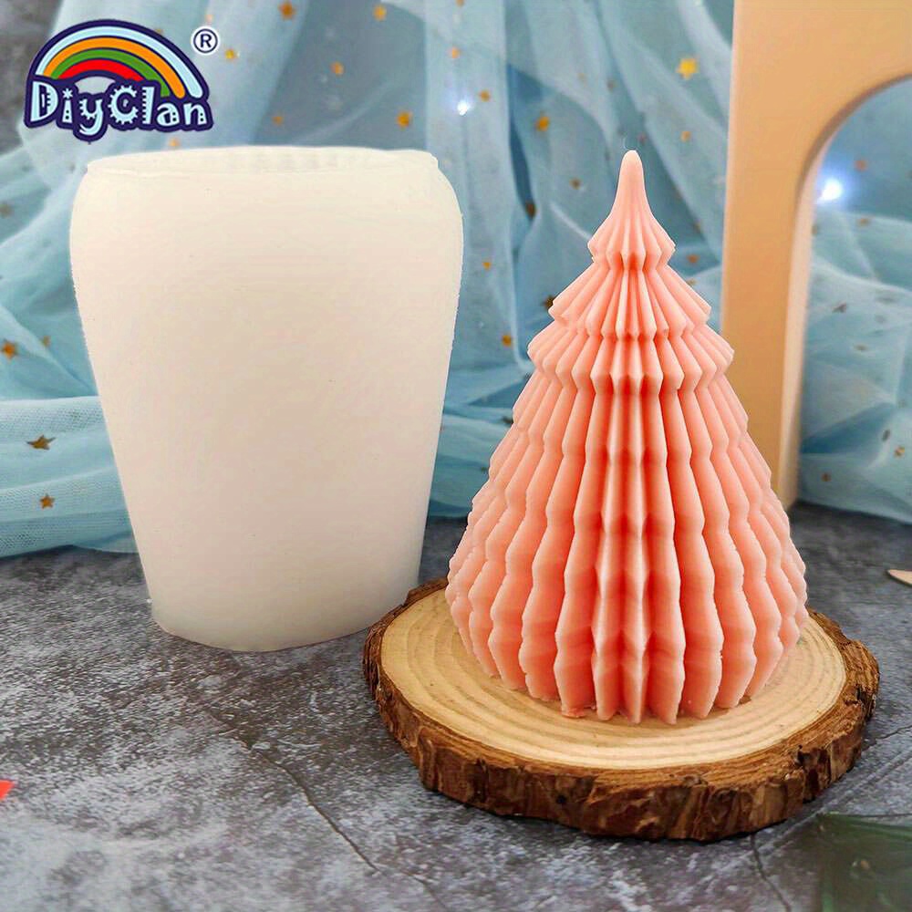 3d Forma Origami Natale In Silicone Candele Sapone E - Temu Italy