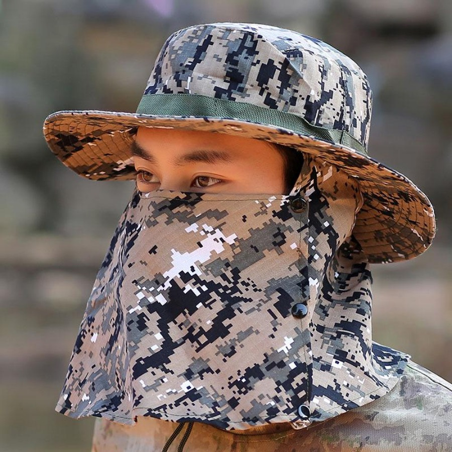 Fisherman's Hat For Outdoor Activities Windproof Sunshade - Temu
