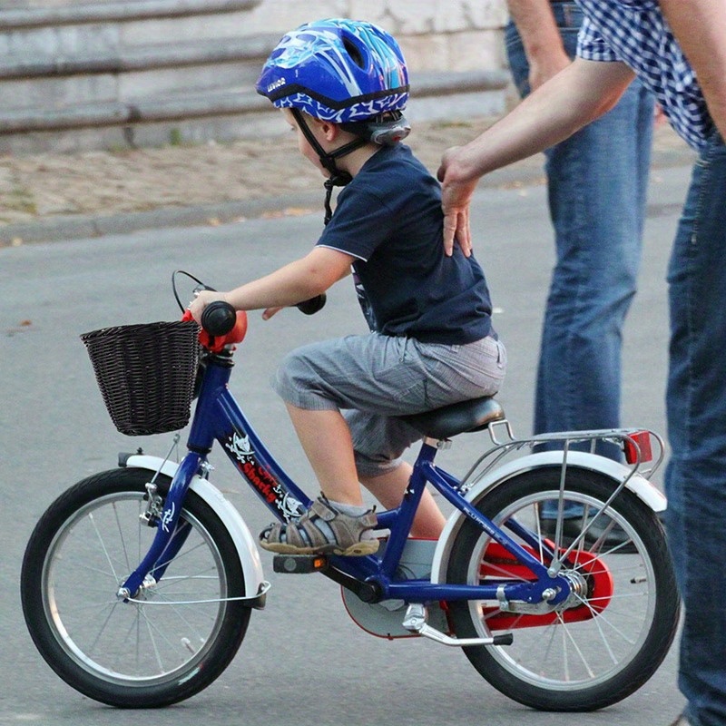 Cesta para manillar delantero de bicicleta para niños, cesta de