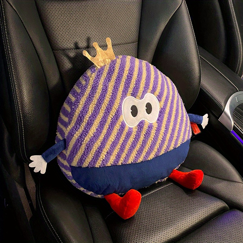 1pc Purple Car Neck Pillow