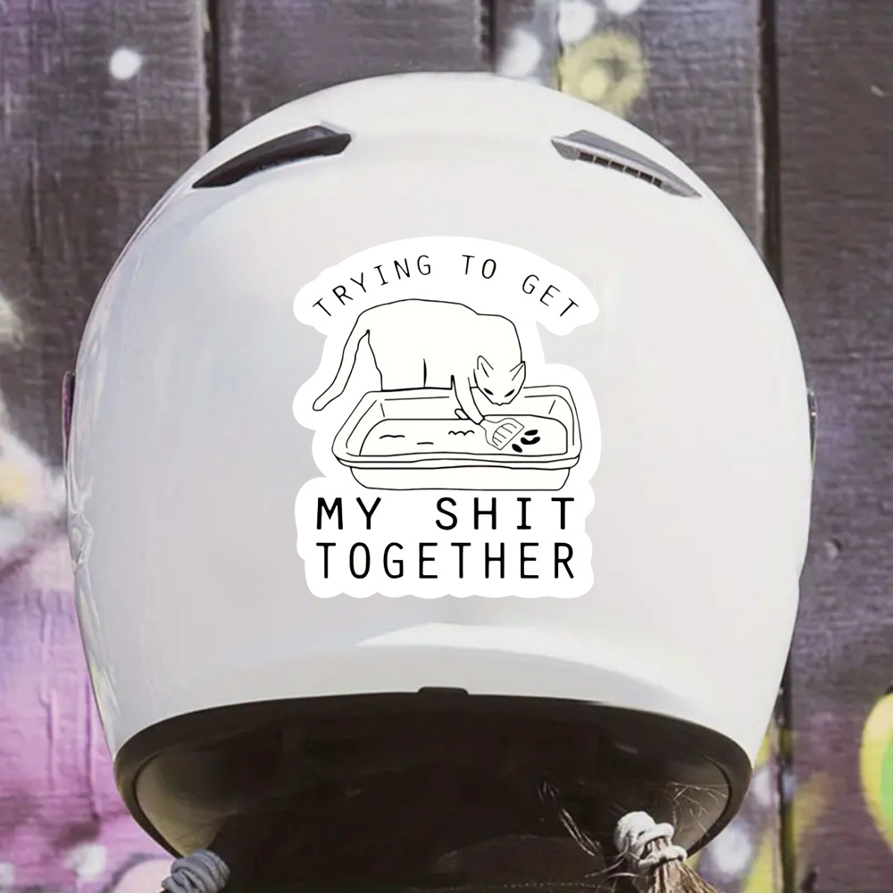 Cat Stickers Cat Mom Stickers Laptop Stickers Water Bottle Temu