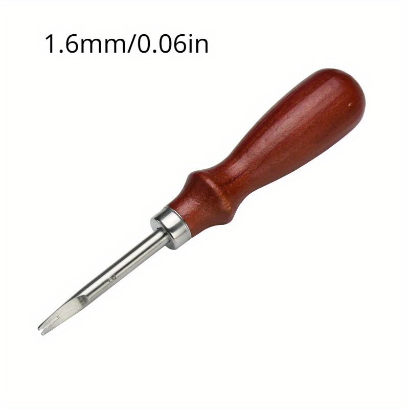 1.0/1.2/1.4/1.6mm Sharp Leather Edge Beveler for Leather Craft