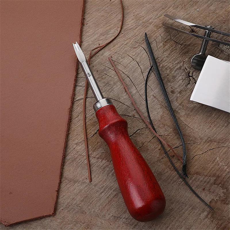 1.0/1.2/1.4/1.6mm Sharp Leather Edge Beveler for Leather Craft