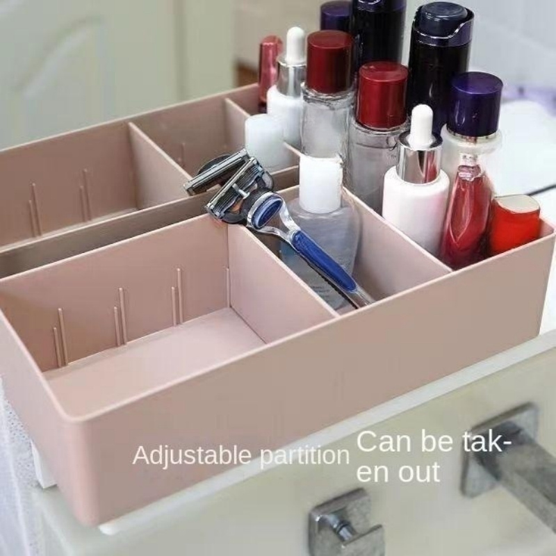 1pcs Mini Plastic Drawer Organizer, Art Craft Organizers And Storage Used  In Desk, Vanity In Home Or Office, 9 Removable Drawers For Diy Crafts, Art  S