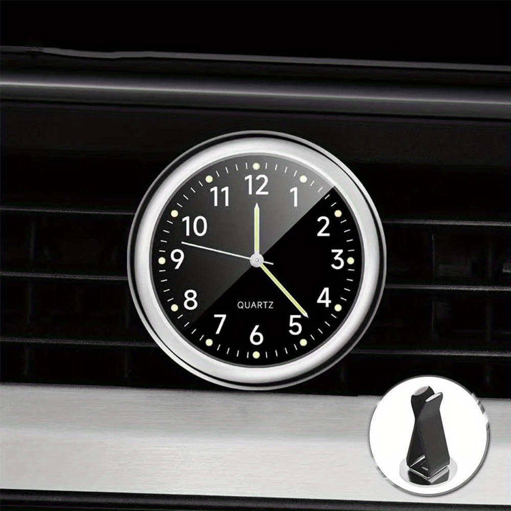 Car Mini Watch Quartz Clock Mini Electronic Clock Waterproof - Temu