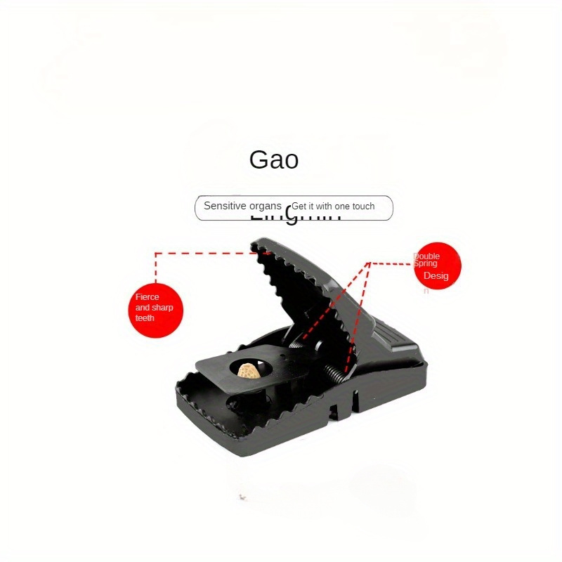 1pc Plastic Mouse Trap For Household Use, Pest Control Tool