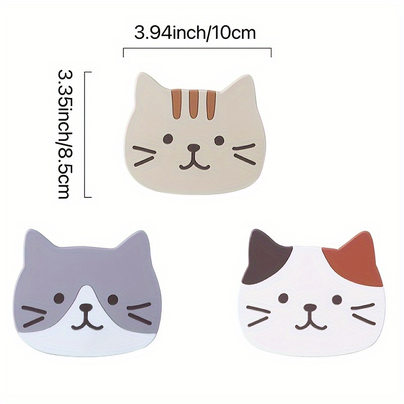 Cute Cat Coasters