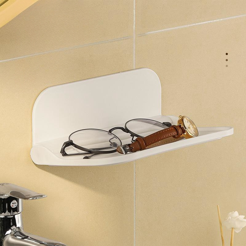 Wall Mounted Bathroom Storage Rack Plastic Bathroom Hanging - Temu