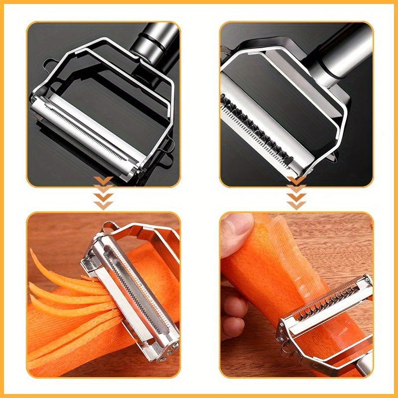 Multifunctional Fruit Peeler Brush Kitchen Can Be Hung Vegetable Grater  Tool