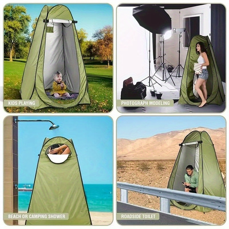 Pop Up Privacy Tent Portable Outdoor Shower Tent Camp Toilet - Temu