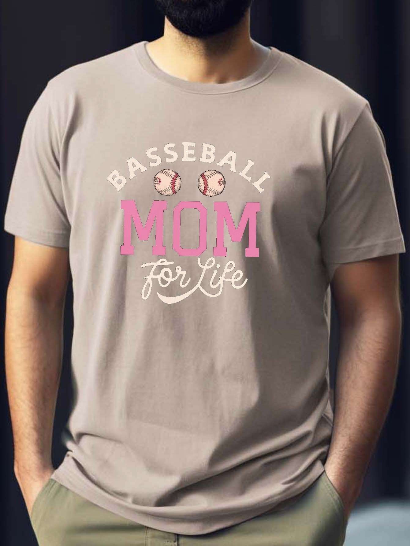 Baseball Mom Shirt' Men's T-Shirt